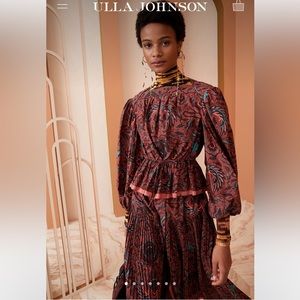 ❤️ Designer Ulla Johnson Mireya blouse